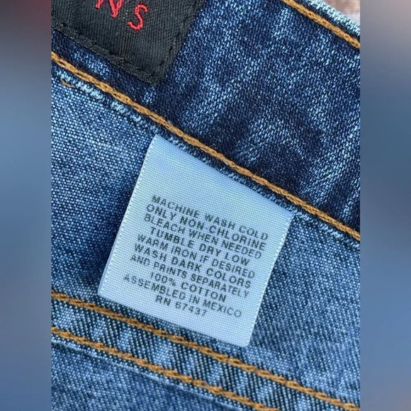 Todd Oldham Vintage 90's Straight Leg Jeans Size 11 - Picture 15 of 15